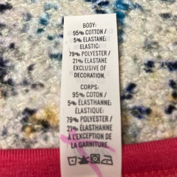 NWT Aerie “Coffee By Day Cocoa By Night” Hot Pink Thong Tanga Cotton Panty XXL - Picture 7 of 8